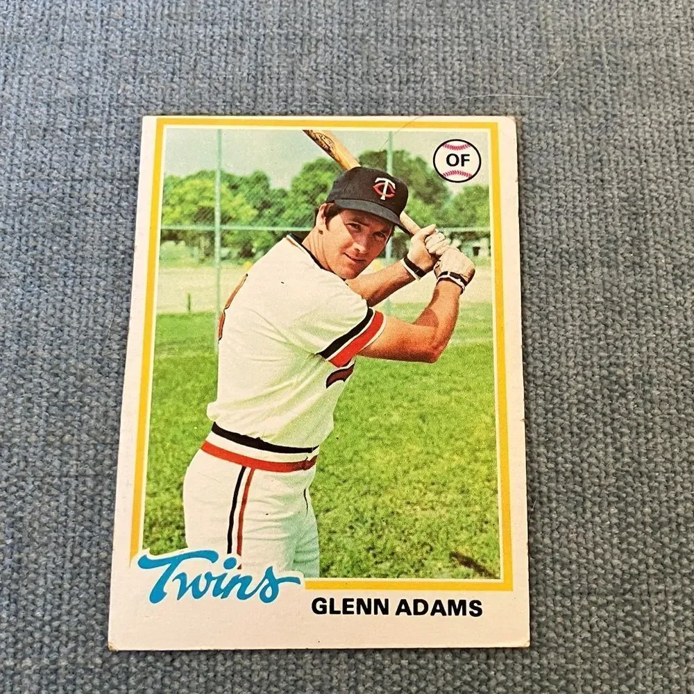 1978 Topps Minnesota Twins Baseball Card Trading Card
